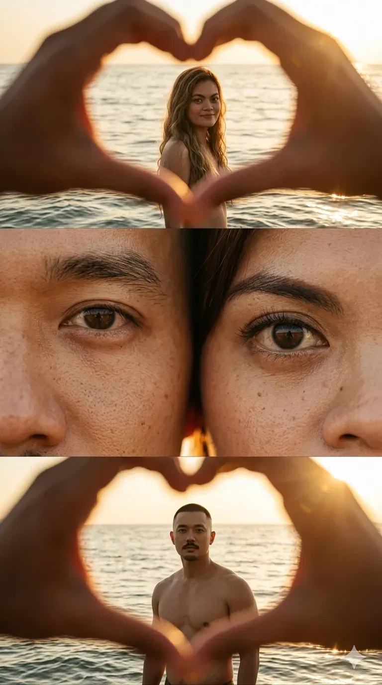 Heart Frame Couple