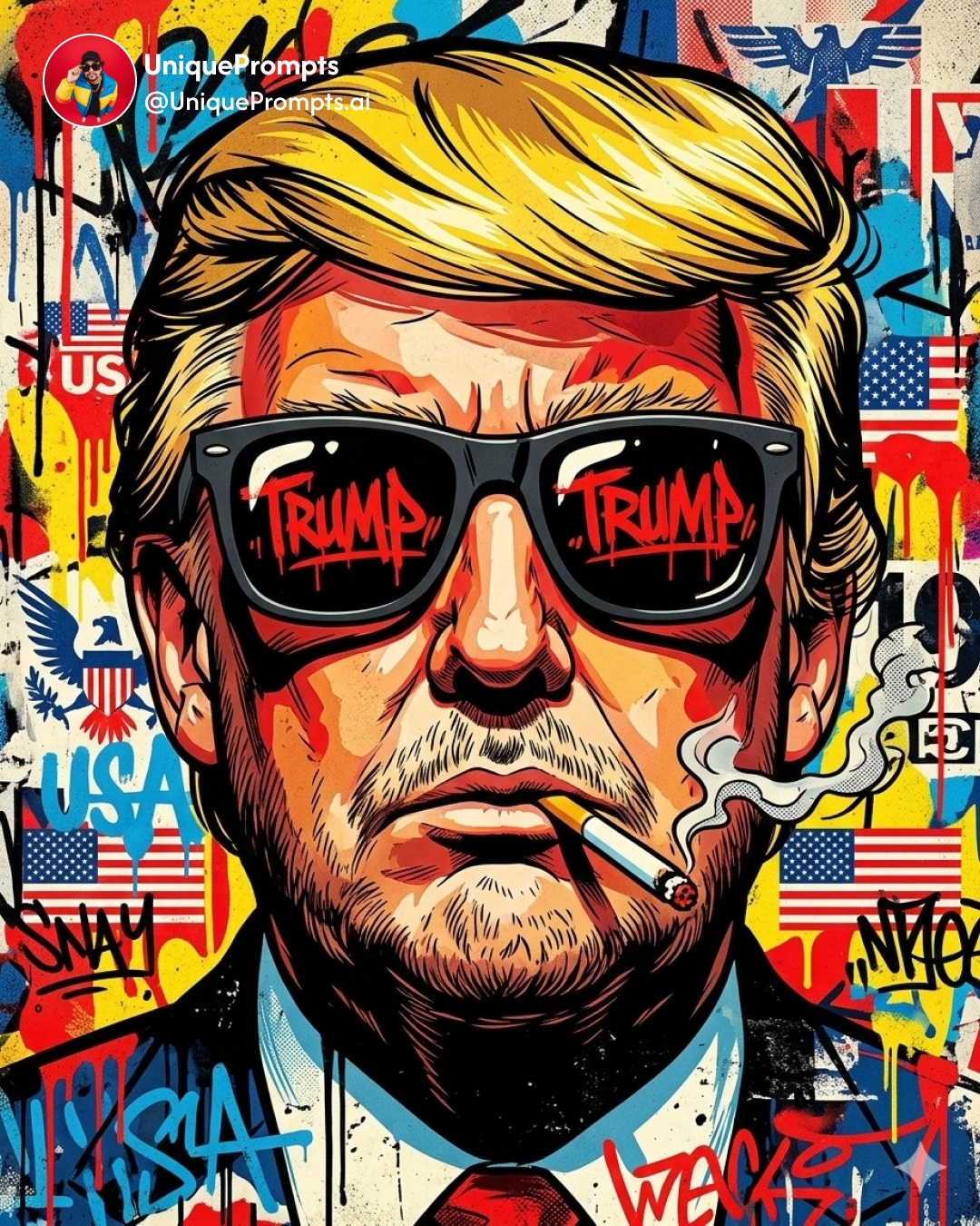 Graffiti Pop Art Poster